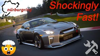 GT7: 2017 Nissan GT-R 5:55.9 Nordschleife Lap and Setup (no NOS)