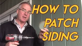 How to Patch Siding