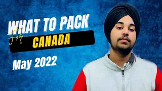 What to pack for Canada | packing tips for international student