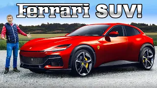 New Ferrari SUV: 725hp V12!
