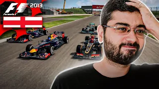 F1 2013 - GP DA INGLATERRA - NOSSA BRIGA É COM A RED BULL! - EP 08