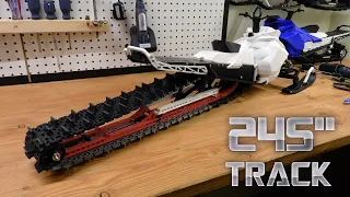 Super Long track Rc Snowmobile - Is longer really better?