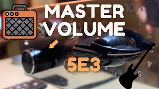 Add a Master Volume to a Tube Amp (Tweed 5e3)