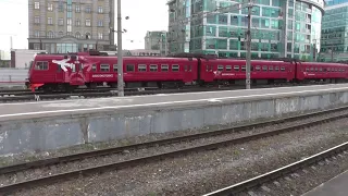 Aeroexpress train Moscow - airport Domodedovo