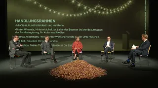 SYMPOSIUM – Die Rolle von Privatsammlungen – Julia Voss, Thomas Ackermann, Dirk Boll, Tobias Timm...