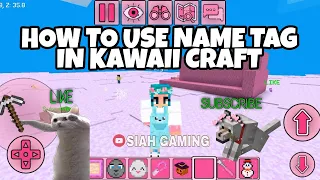 HOW TO NAME PETS IN KAWAIICRAFT | NAME TAGS | TUTORIAL