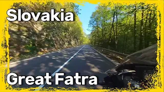 Best motorcycle roads in Slovakia - №14 - motorcycle touring in Europe