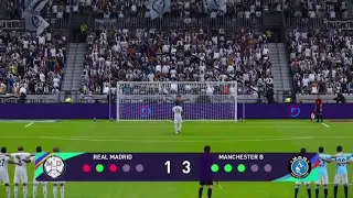 ضربات جزاء مجنونة ريال مدريد × مانشستر سيتي💥