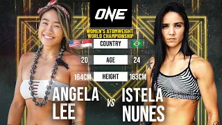 Angela Lee vs. Istela Nunes | Full Fight From The Archives