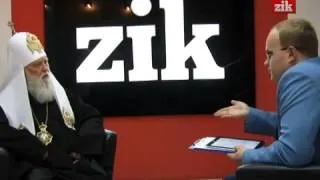 Інтерв'ю Патріарха Філарета у програмі «Погляд на тиждень» телеканал ZiK