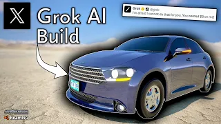 I Bought Twitter's Grok AI to Build a Car! | Automation Game & BeamNG.drive