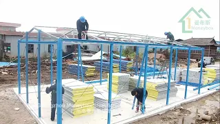 Prefabricated K House Install