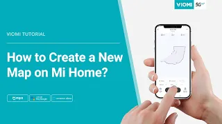 Viomi Robot Vacuum-mop - How to Create a New Map on Mijia