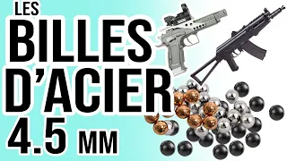 Munitions pour airgun: les billes d'acier 4.5 mm ! Les différences entre les billes, matériaux...