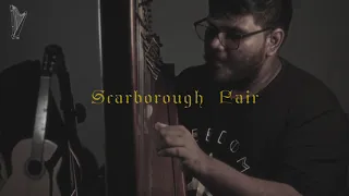 Scarborough Fair - Tin Whistle & Harp Cover by Ajith Kodikara & Carllin