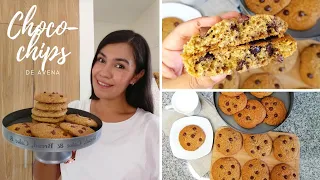 GALLETAS DE AVENA Y CHISPAS DE CHOCOLATE con YUS | Chocolate chip cookies