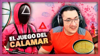 El juego del calamar con diferentes streamers | Roblox