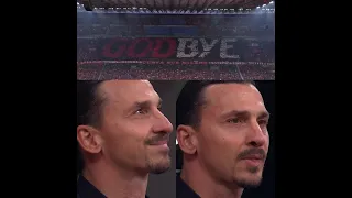 Zlatan Ibrahimović bids farewell to San Siro 😱 Tifo from the Milan fans for Zlatan 😱 Zlatan in tears