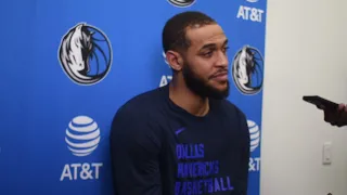 Dallas Mavericks' Daniel Gafford Interview Before Game 4 vs Clippers