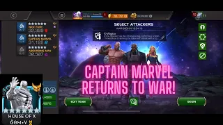 Captain Marvel Makes An Entrance… | Marvel Contest Of Champions