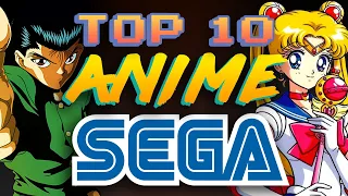 TOP 10: Mejores JUEGOS basados en ANIME 🉐 en SEGA Genesis | Mega Drive - SaKichanes