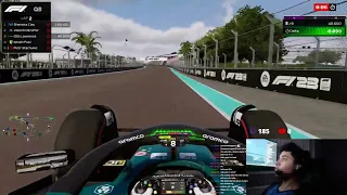 F1 23 - WOR Pole Lap At Miami! 1:25.473 - Otis Lawrence FRA ELITE45