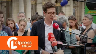 REPLAY - Conférence de presse des Soulèvements de la Terre