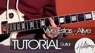 TUTORIAL | Vivo Estas - Alive - Hillsong Young & Free  | Guitarra | Intro | Acordes |