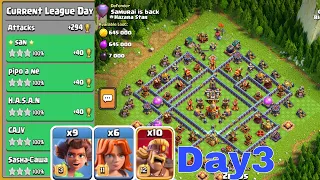 Th16 Rootrider valk spam attacks strategy|legend league attack may season day3|clash of clans