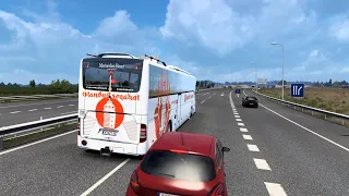 Istanbul Seyahat - Mercedes Benz Tourismo Bus Driving - Euro Truck Simulator