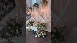 Unique Wedding Backdrop