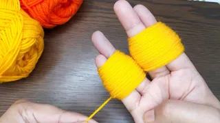 Easy Chick Making With Yarn. Amazing Woolen Craft Idea.Diy Toy