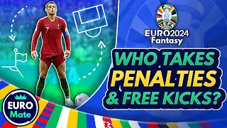 EVERY SET PIECE TAKER AT EURO 2024! | Penalty, Free Kick & Corner Takers for EURO Fantasy MD1