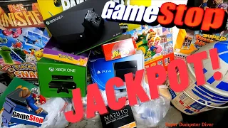 Jackpot! GameStop Dumpster Dive #111 #dumpsterdiving #jackpot