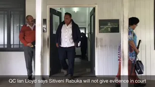 Sitiveni Rabuka Trial - Day 2