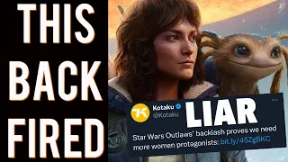 Kotaku BUSTED lying about Star Wars Outlaws! Gets LAUGHED off the internet.. AGAIN!