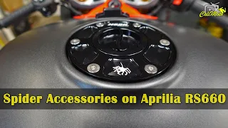 2021 Aprilia RS 660 | Spider Accessories Installed