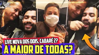 GUSTTAVO LIMA e LEONARDO na RESENHA confirmam uma LIVE JUNTOS!