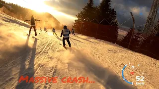 Red Bull HomeRun Poiana Brasov 12.02.2022 crash and recovery race  [4K]