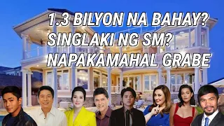 10 PINAKA MAGANDANG BAHAY NG MGA ARTISTA | TOP 10 CELEBRITY HOMES