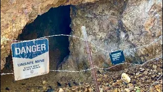 Odd Discovery: Is Somebody Buried in This Small Abandoned Mine?