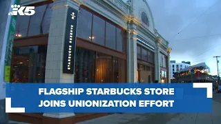 Seattle's Starbucks Roastery joins the unionization effort