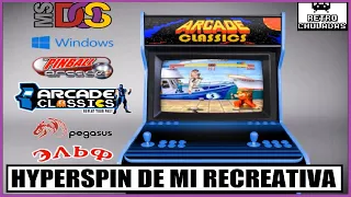 Hyperspin 🕹️  Коллекция систем моей Recreativa 🎮 Retro Chuladas