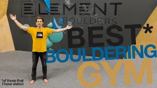 Element - Best climbing gym of Europe*