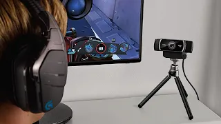 Камера Logitech C922 Pro Stream.Лучшая камера для СТРИМЕРА?ХРОМАКЕЙ БЕЗ ХРОМАКЕЯ?РАСПАКОВКА И ТЕСТ!