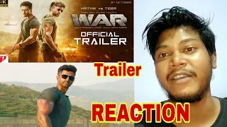 War Official Trailer Reaction Review | Hrithik Roshan | Tiger Shroff | 2nd October 2019