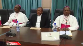 Le Cardinal Fridolin Ambongo Besungu, reçu par le Pdt Félix Tshisekedi