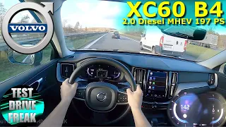 2022 Volvo XC60 B4 AWD 197 PS TOP SPEED AUTOBAHN DRIVE POV