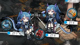 【Arknights】 ZT-7, ZT-8, ZT-9 Ling 1op | Farming & Trust