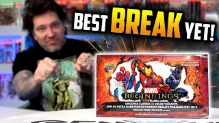 Watch Me Pull a ONE OF ONE! Marvel Beginnings BOX BREAK by UPPER DECK